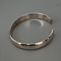 Sterling Silver Vintage Cuff Bracelet 