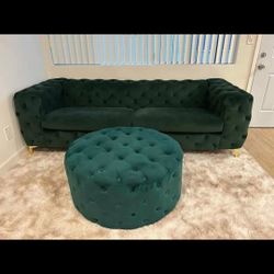 Sofa and Ottoman