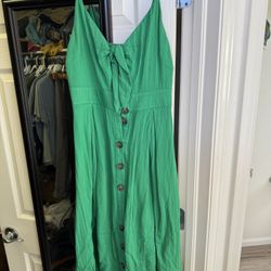 Green Midi Dress