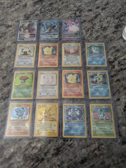 Pokemon Base & Fossil Cards