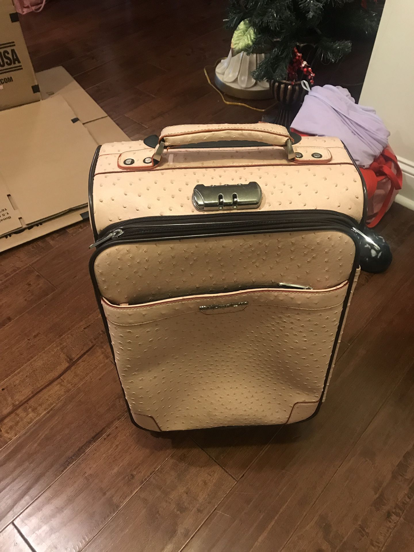 Carry-on size suitcase