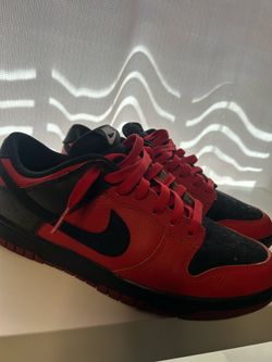 red and black nike dunks