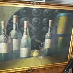 Huge Beautiful Oil Painting 