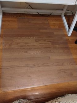 Hard surface chair mat