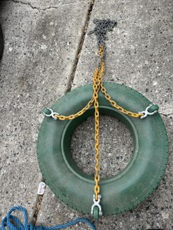 Heavy Duty Plastic Tire Swing