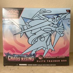 Chaos Rising ETB - Pokemon Center