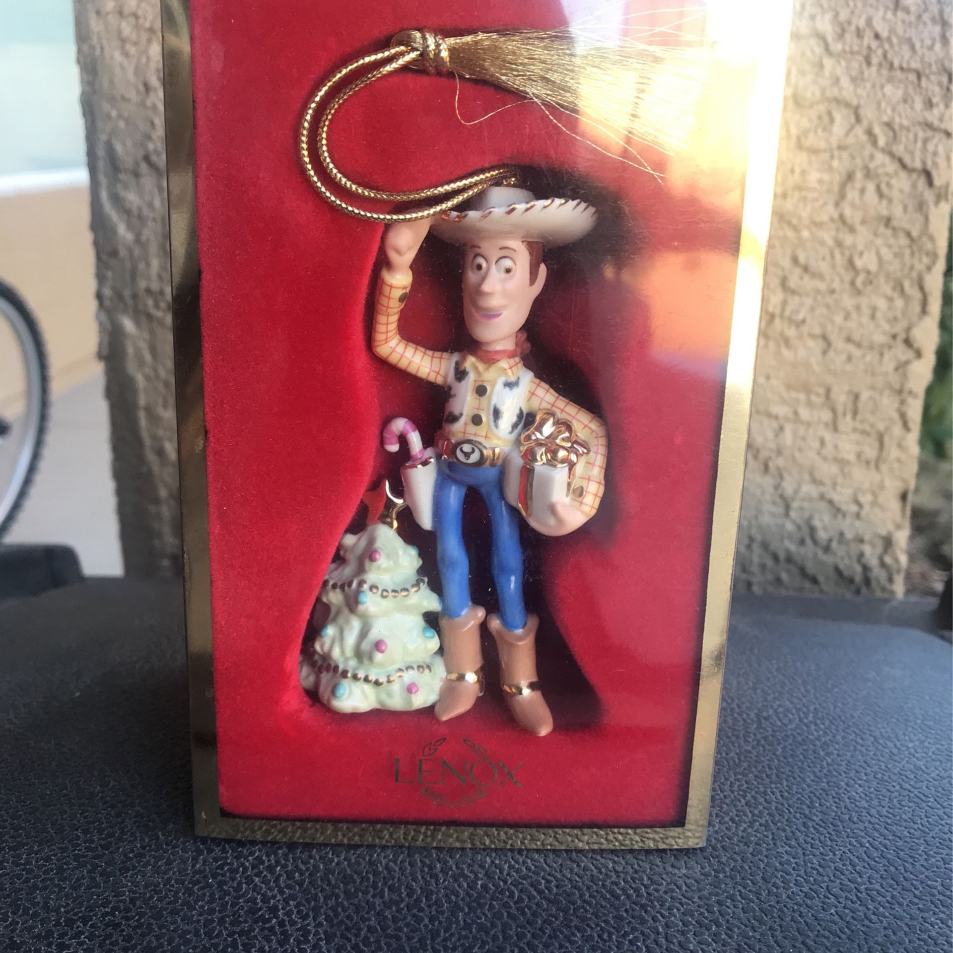 Disney Pixar Toy Story Howdy Holiday Sheriff Woody Lenox Christmas Tree Ornament