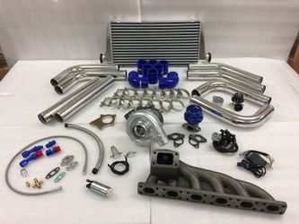 For BMW 92-99 E36 M50 M56 T3T4 .63 Turbo Kit Intercooler BOV Manifold(BMW E36)