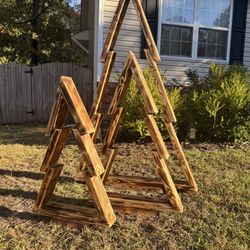 WOODEN CHRISTMAS TREES