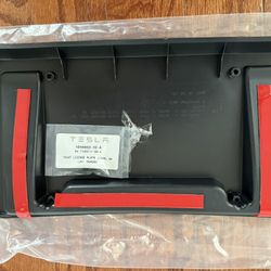 Tesla Model Y Front License Plate Bracket Assembly Frame Support Holder