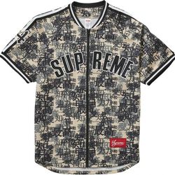Supreme Kanji Baseball Jersey