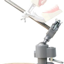 Typodont Teeth Model Teeth Model Training Mount Fixed on Desk Training Manikin Dental Schools Education Practical Typodont 360° Motion (A-Training Mou