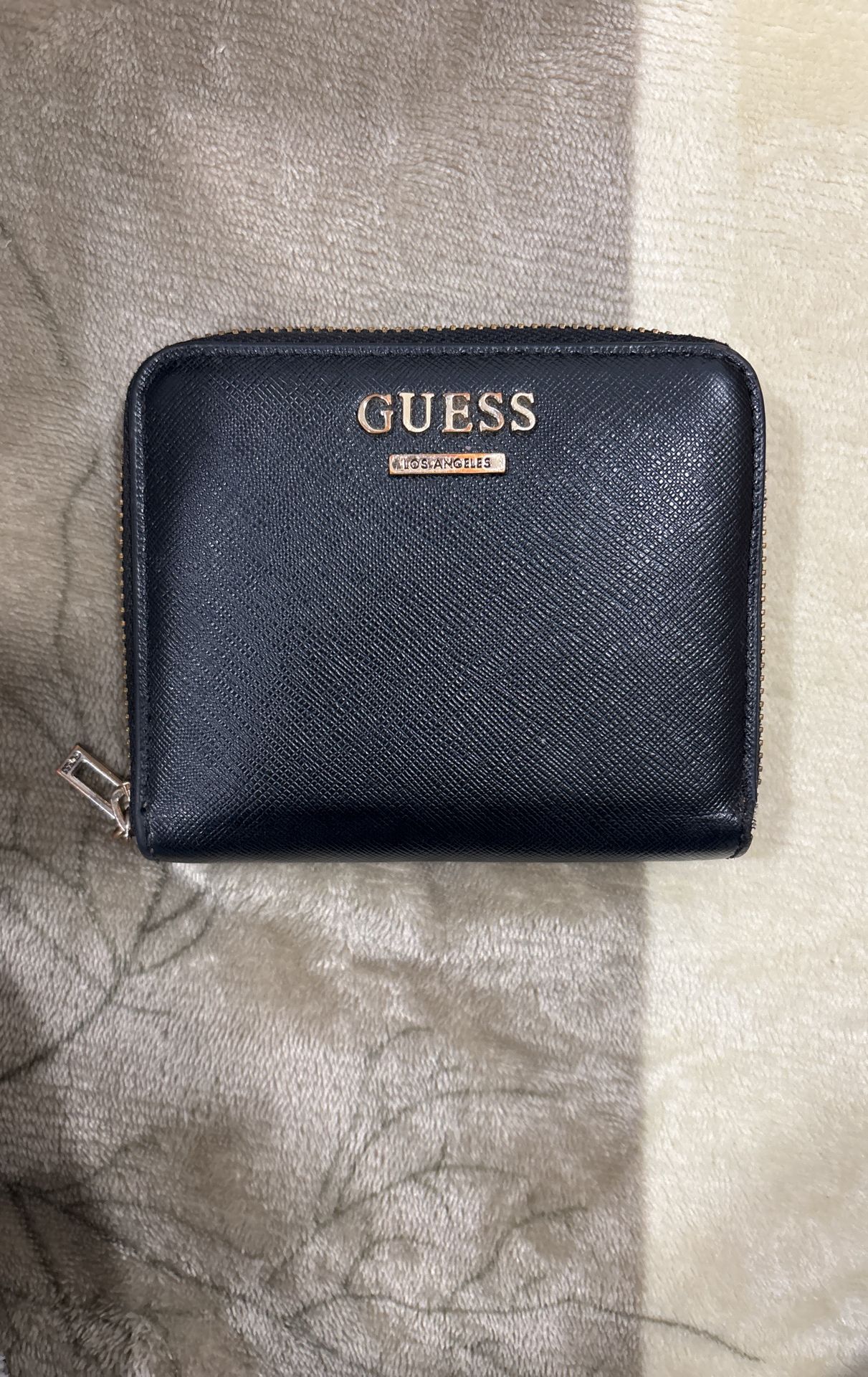 Small Black Guess Wallet