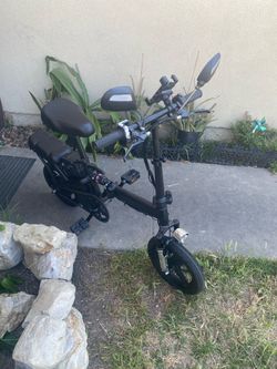 New foldable electric bike