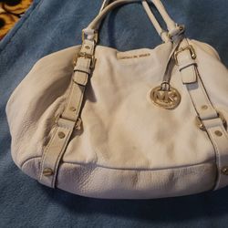 White Michael Kors Purse