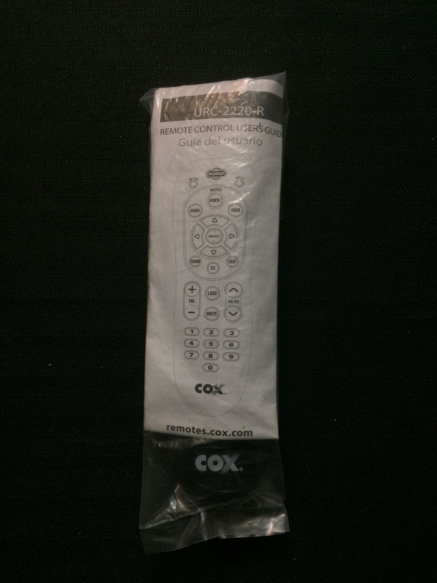 (URC-2220-R) Brand New COX Remote Control