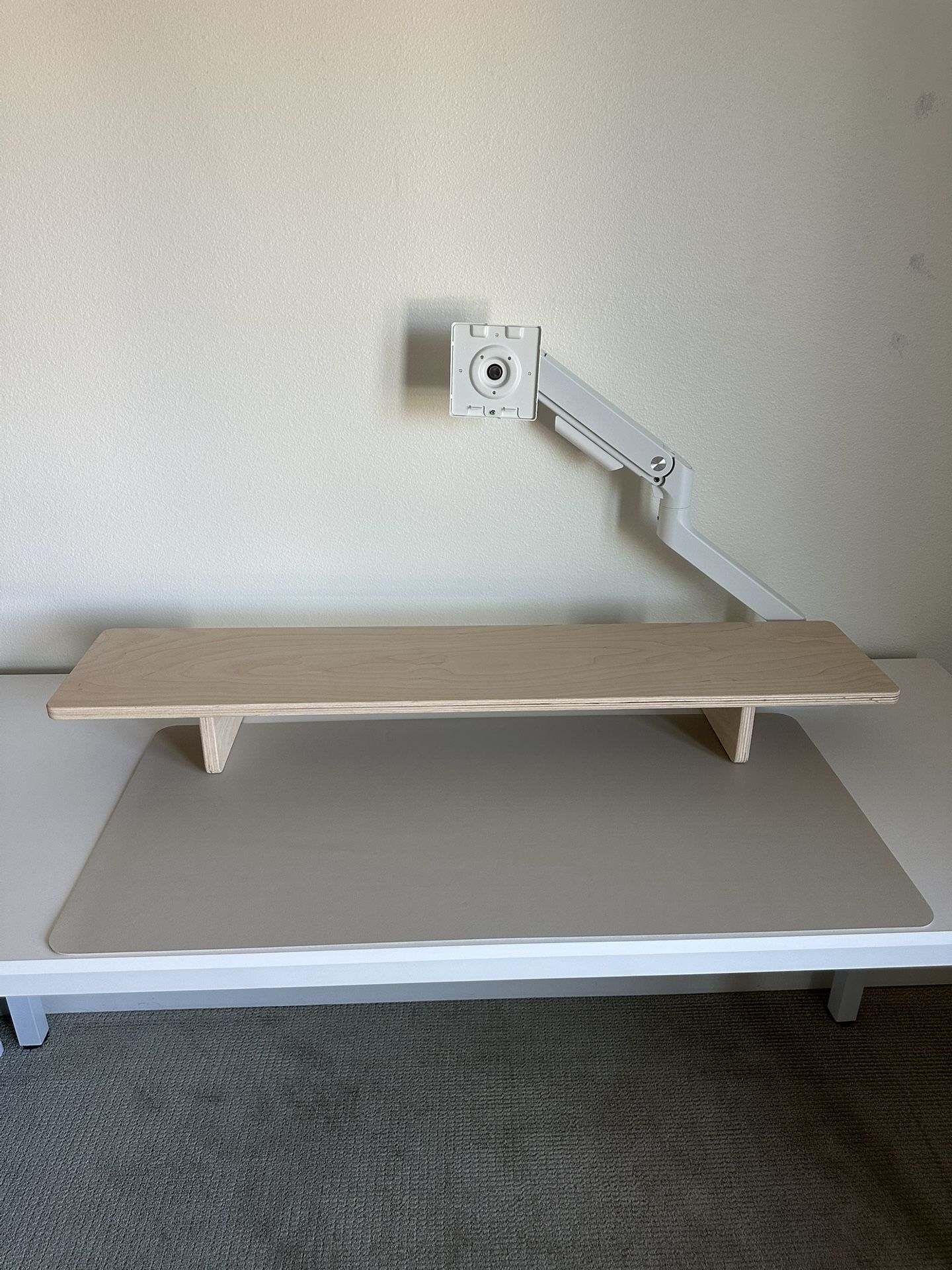 UNFNSHED Wood Monitor Stand