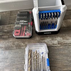Brand New Hyper Tough 77 Piece Hand Held Tool, And Brand New Drill Bit