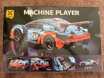 Machine Player Racing Car Building Block Set