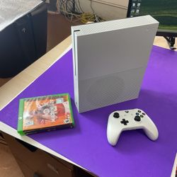 Xbox One S 1 TB Gaming Bundle – 1 Controller + 2 Games (Madden 20 & WWE 2K18)