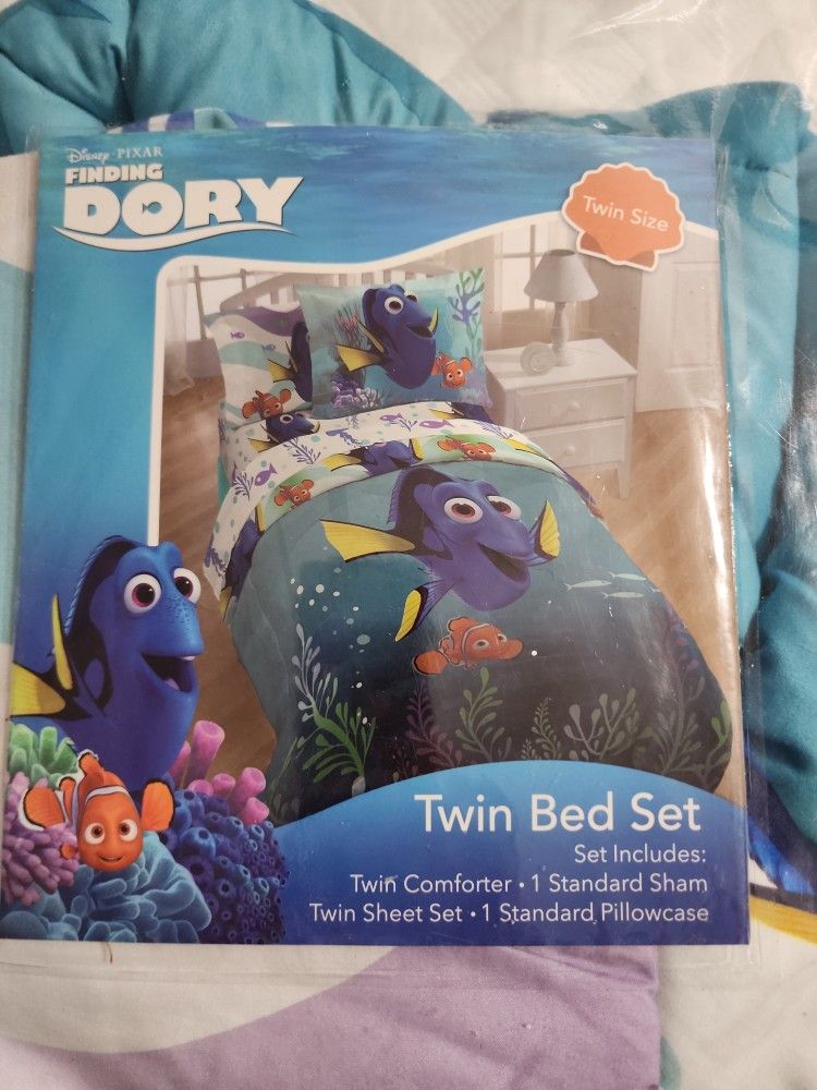 Finding Dory Nemo Twin Sheet Set Crib Set