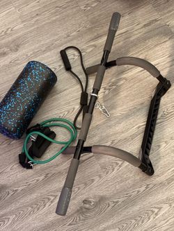 Workout equipment basically untouched, get it off my house for 20 bucks