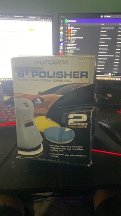 Rotary buff gun polisher