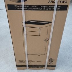 Whynter Compact Size 11,000 Btu Portable AC Air Conditioner And Dehumidifier