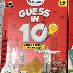 Skillmatics Card Game - Guess in 10 Cities Around The World, Educational Travel Toys 