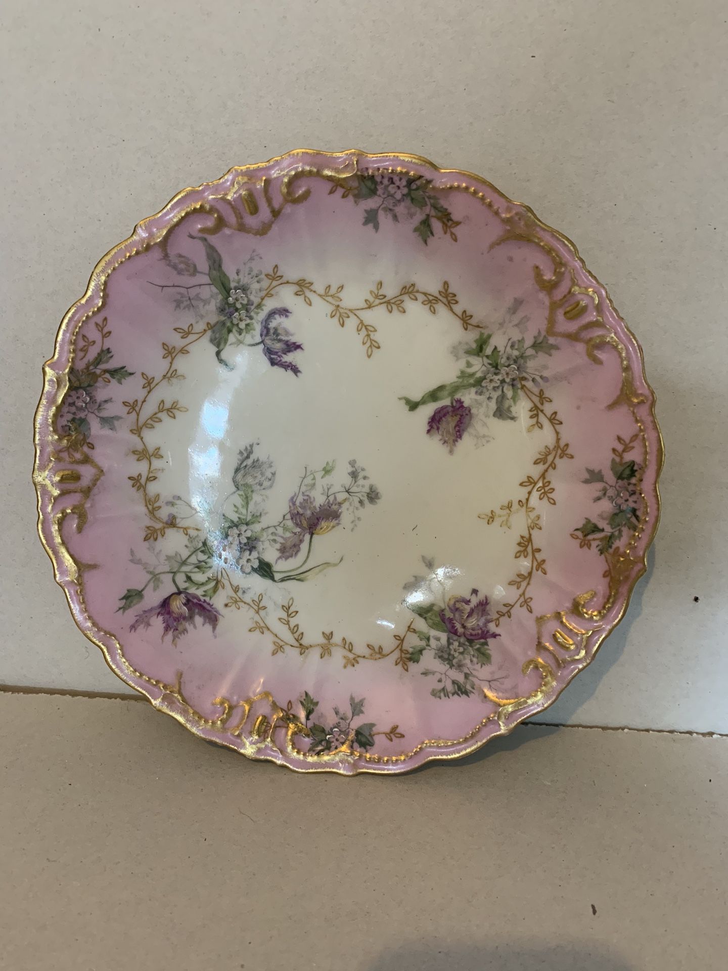 Antique French Plate