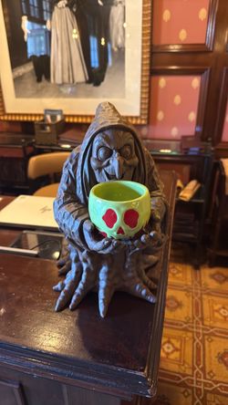 Disney Snow White evil witch drink holder Disneyland