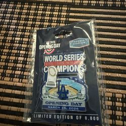 Dodgers Pin - Opening Day
