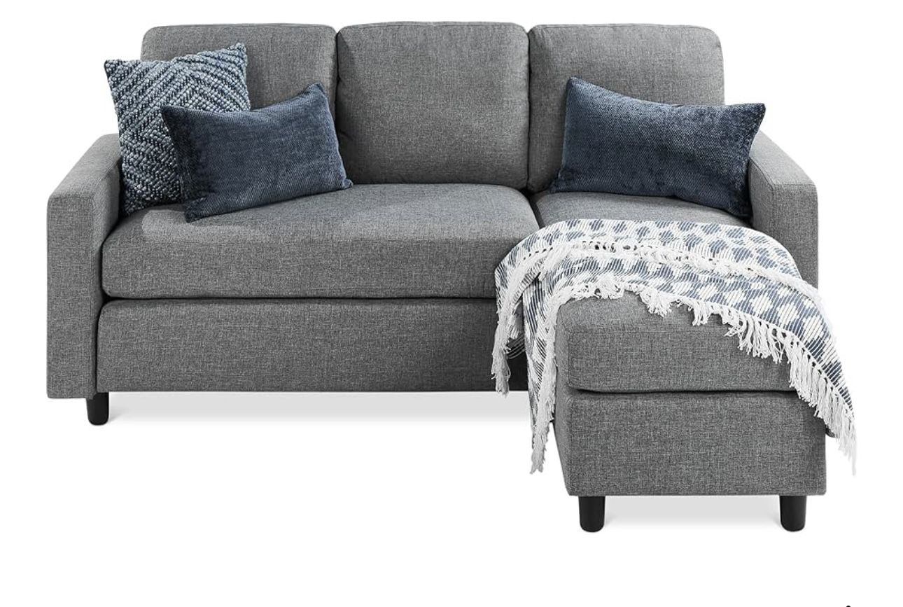 Excellent Condition Sofa Sale-Comfy With Ottoman