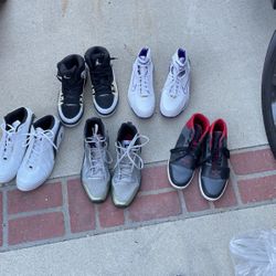 Basketball Shoes — Nike, AND1, Reebok, Creative Recreation — ALL SIZE 12