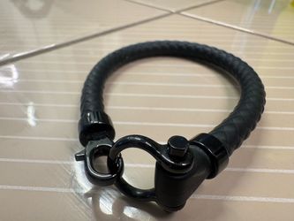 Men’s OMEGA Sailing Bracelet in Black Rubber -
