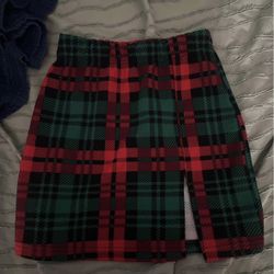 Shein Plaid Skirt 
