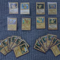 Pokemon Pikachu Card Lot