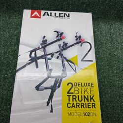 	Allen Sports Deluxe 2-Bike Trunk Mount Rack Model 102DN-R Black	