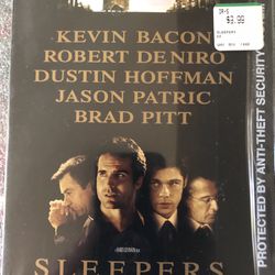 SLEEPERS - (DVD, 1997 First Print Snapcase)  NEW/SEALED