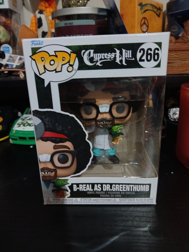 Brand New Cypress Hill B-Real As Dr Greenthumb #266 Funko Pop