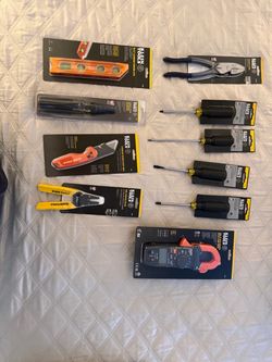 Klein Tools 10-Piece Tool Set New in Packaging