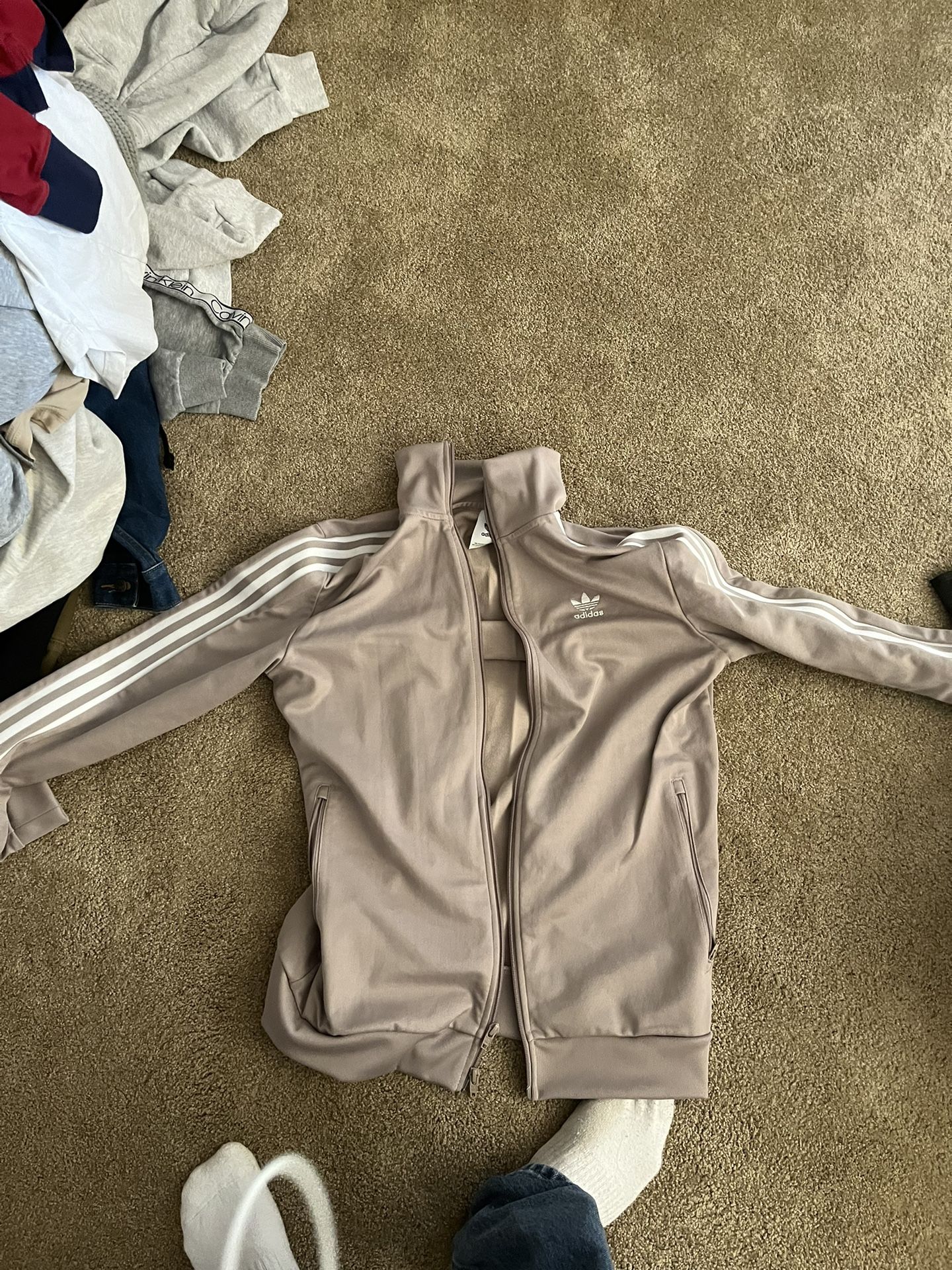 Adidas Jacket Beige size M