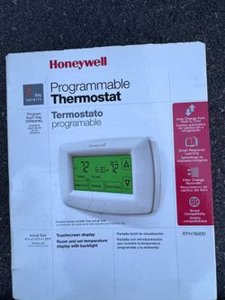 Honeywell Programmable Thermostat 