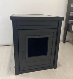 End table litter box