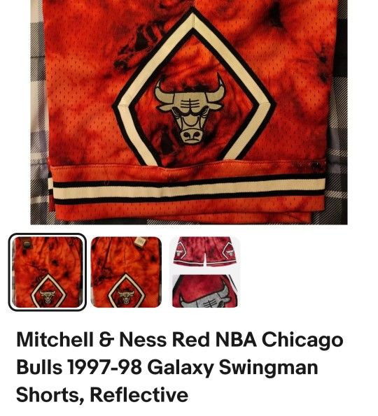 NBA CHICAGO BULLS original SHORTS