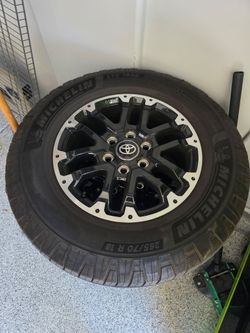 Toyota tundra 2026 rims and tires