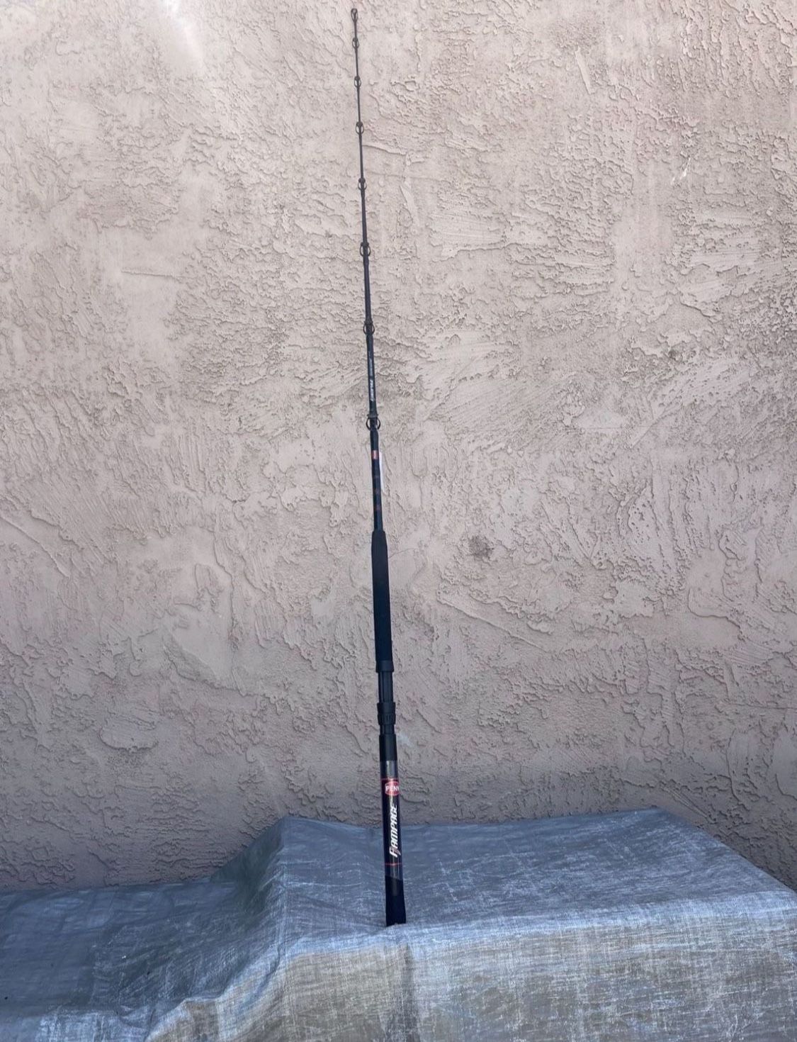 PENN Rampage® Boat Conventional Rod, 6'6" Medium Heavy