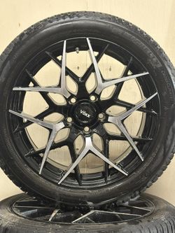 18in Tires And Rims Universal 5 Lug