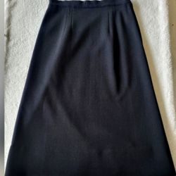 Sebastian Vintage Black Long Skirt Size 10