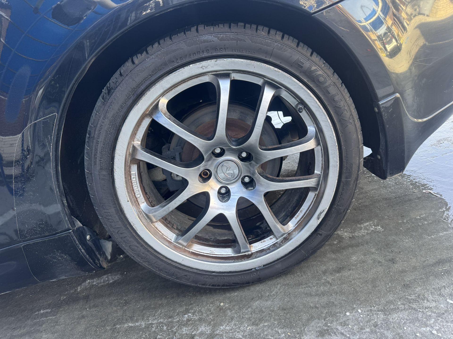 G35 19 inch forged rays
